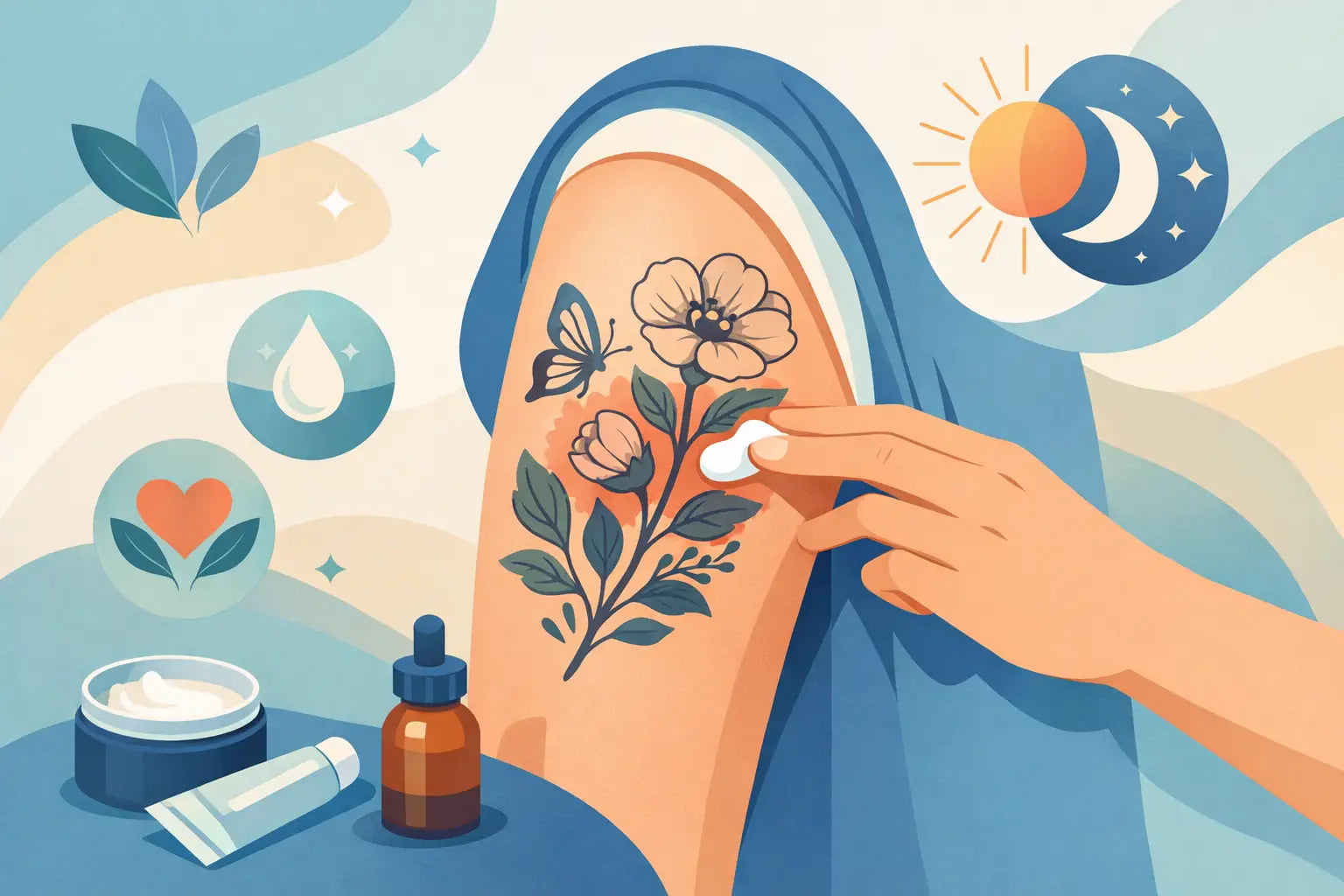 What Helps Tattoos Heal Evenly?